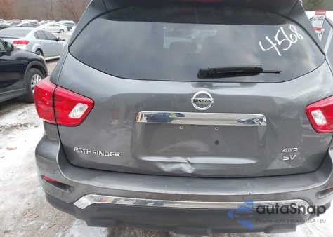 2019 Nissan Pathfinder Sv z USA, uszkodzony, nr VIN 5N1DR2MM8KC604568